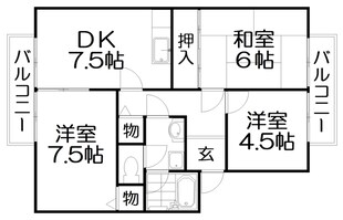 ウィンディア阿部の物件間取画像